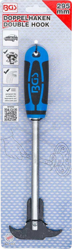 Tömítés kiszedő, szimering eltávolító spec. fogó 295 mm - BGS