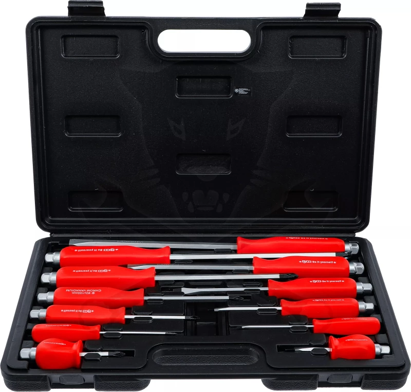 Csavarhúzó készlet üthető 12 db