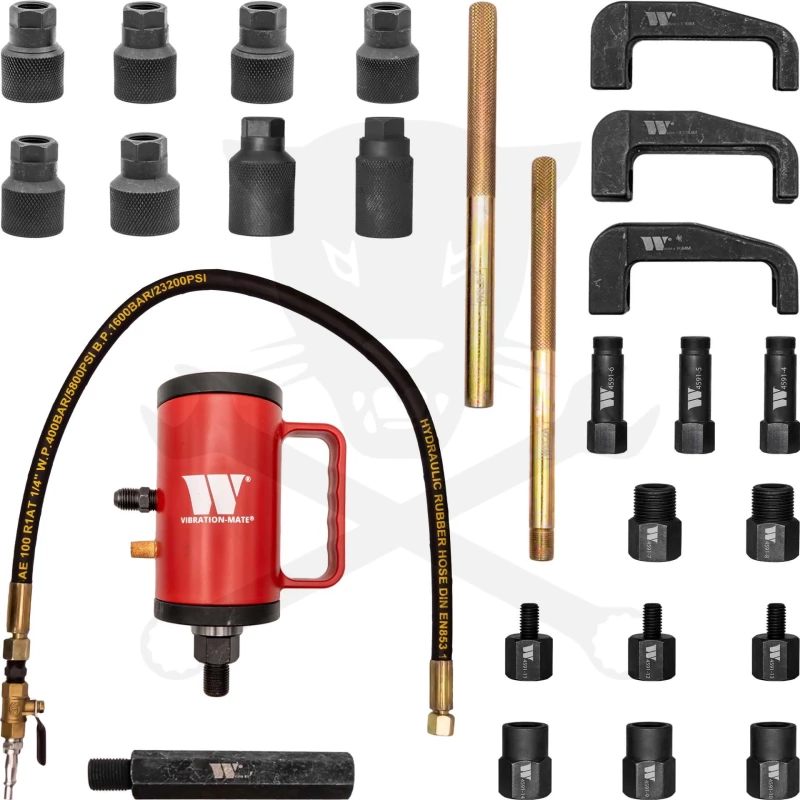 VIBRO-pneumatikus CRD porlasztó, injektor eltávolító készlet - Welzh