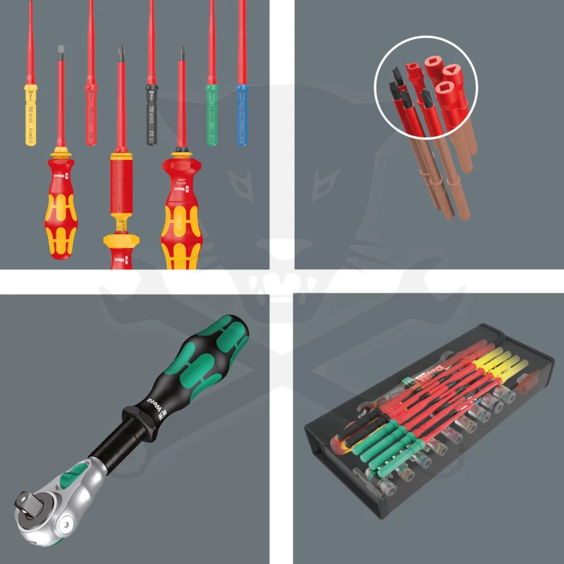 Szerszámkészlet 35 db-os vegyes karbantartó készlet Kraftform W 1 -