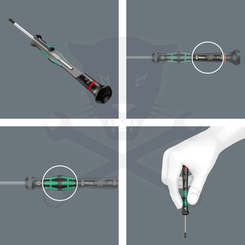 Csavarhúzó készlet, műszerész 12 db-os Kraftform Micro - Wera