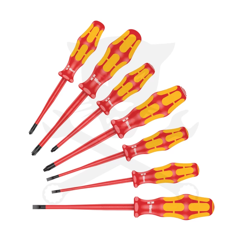 Csavarhúzó készlet szigetelt VDE 1000V 7 db-os készlet PH + SL + PM -