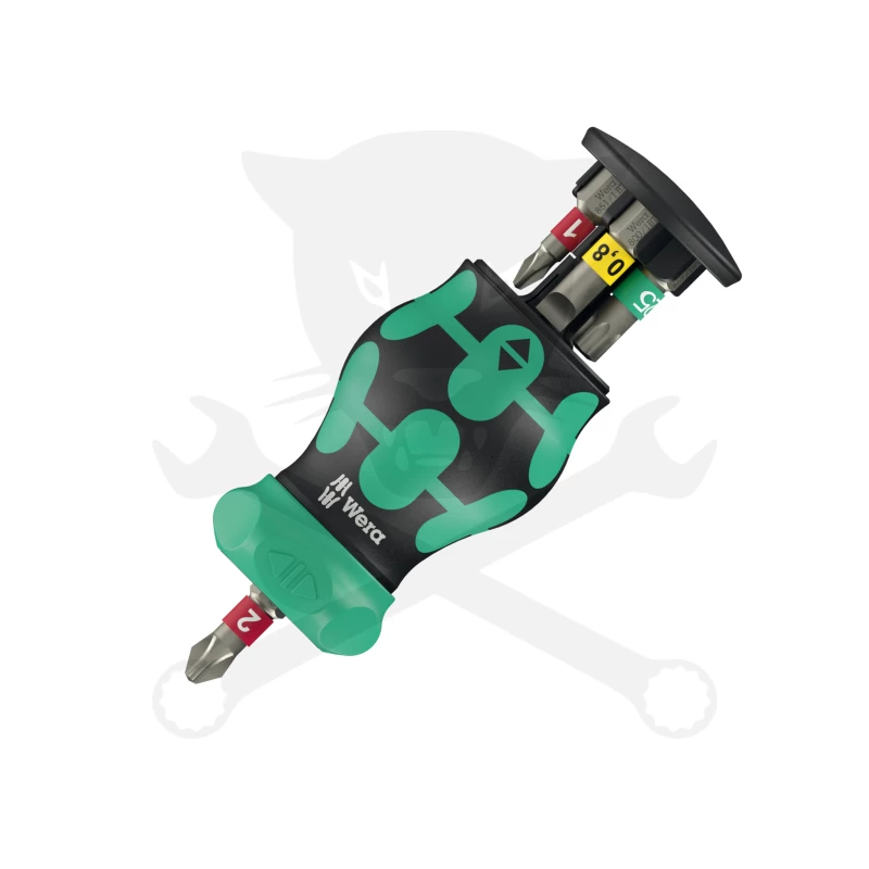 Csavarhúzó készlet marok racsnis 6in1 1/4" Kraftform RA 1 - Wera