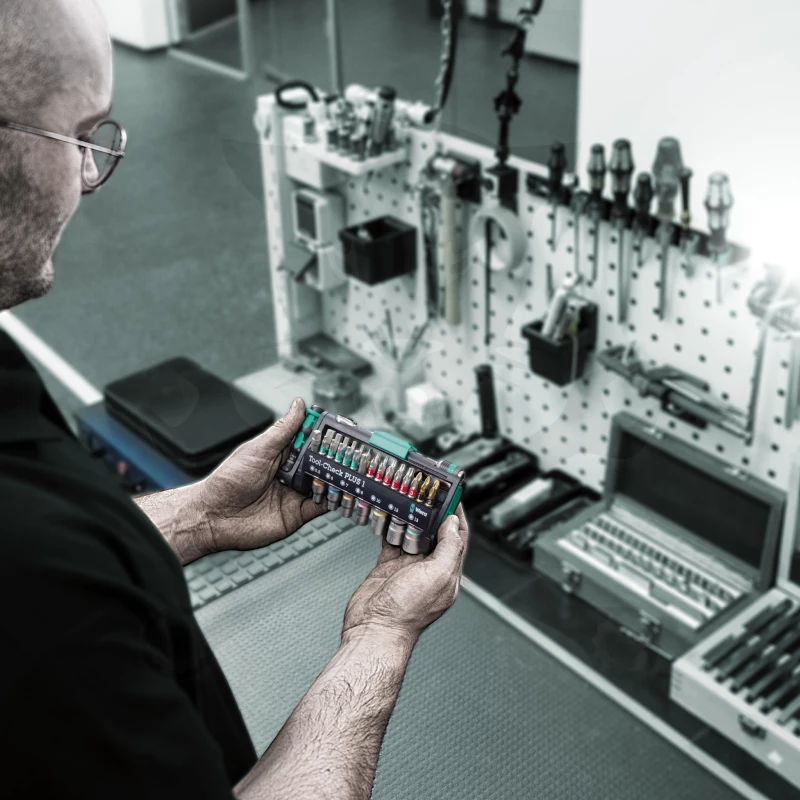 Csavarhúzó bit készlet 39 db-os - metrikus - Tool-Check Plus 1 - Wera