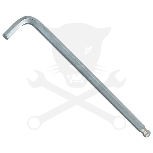 Imbuszkulcs hosszú 4 mm gömbvégű 4x140 mm