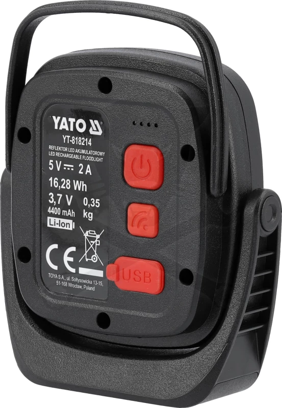 Szerelőlámpa (Munkalámpa) LED COB, akkus 100/600/1200 lm - Yato