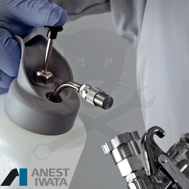 Oldószer permetező kézi 1 liter műanyag 12 bar PCA12.0 - IWATA