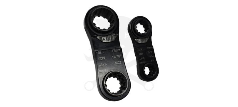 Csillag-csillagkulcs racsnis 4in1 kulcs 8x10 mm és 11x13 mm MINI