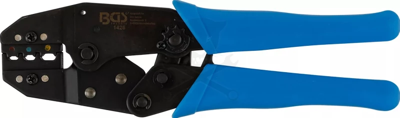 Fogó, saruzó - racsnis - érvéghüvelyre DIN 0.5-6.0 mm2