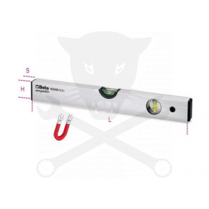 Vízmérték 600 mm mágneses Beta