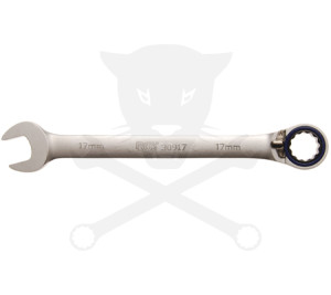 Csillag-villás racsnis irányváltós 17 mm-es BGS