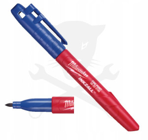 Jelölő filctoll INKZALL Milwaukee KÉK