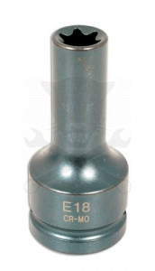 Légkulcsfej 3/4" hosszú belső torx E18