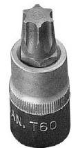 Rátűzőkulcs - crowa+bit 1/2" torx T25