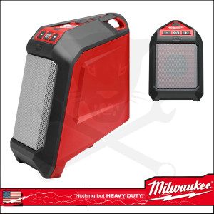 Hangszóró, akkus M12 4.0Ah 105.5x153 mm BLUETOOTH, IP65 - Milwau (M12 JSSP-0)