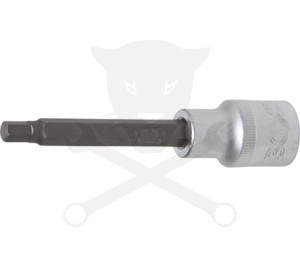 Rátűzőkulcs - crowa+bit 1/2" imbusz 6 mm, hosszú