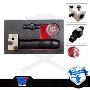 Fékcsőperemező készlet járművön is használható 4,75 mm, 3/16” - Welzh