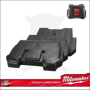 Szerszámos láda, habbetét - ütésálló - PACKOUT 1-es ládához - Milwa