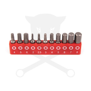 Bit készlet 11 db-os imbusz Genius