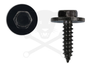 Acél rögzítő csavar, alátéttel 4,8 x 19 mm Mercedes-Benz-hez.10 db -