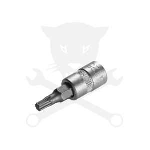 Rátűzőkulcs - crowa+bit 1/4" torx T25 BGS