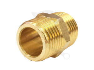 Levegő csatlakozó közcsavar külső-külső 1/2"-1/2" KK