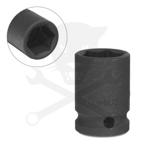 Légkulcsfej 1/2" 6 l.n. 21-es Genius