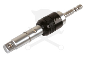 Crowa hajtószár 3/8" Fúrógépbe fogható Csuklós / Fix 2:1-ben - Laser