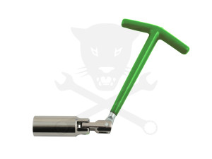 Gyertyakulcs "T" kulcs csuklós 21 mm 140 mm - Laser