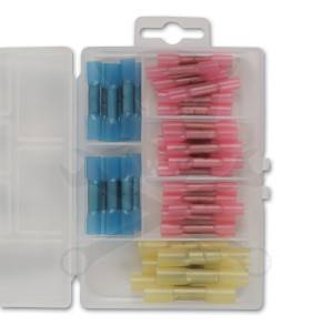 Vezetékösszekötő készlet 36 db-os zsugorcsö, MINI forrasztható