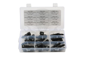 Műanyag üzemanyag rendszer vegyes gyorscsatlakozó klt - 24 db