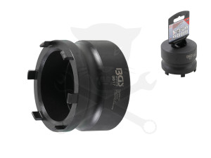 Dugókulcs, körmös - hornyos anyához D74 mm Cr-Va