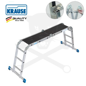 MultiMatic univerzális csuklós létra, 4x3 fokos +Fenol Dobogó- STABILO-