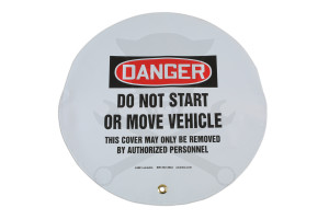 Kormányvédő és figyelmeztető takaró Hibrid autókhoz - ANGOL Feliratos