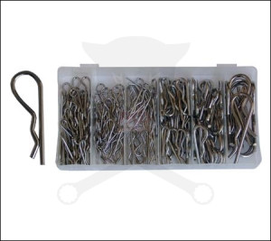 Rugós biztosító szeg készlet 150 db
