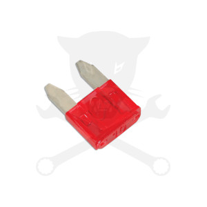 Biztosíték, MINI profilú - 10 Amperes 25 db-os kiszerelés - Connect