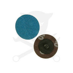 Csiszolótárcsa, vászon - gyorscsatl. D50 mm P 80 - 1 db