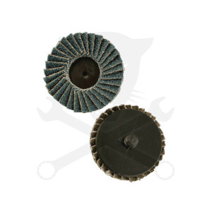 Csiszolótárcsa, lamellás - gyorscsatl. D50 mm P60 - 1 db