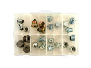 Olajleeresztő csavarok készletben, 24 db