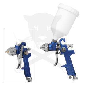 Festékszóró pisztoly, felsőtartályos 2,0 mm 0.6L HVLP