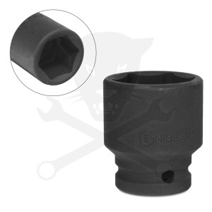 Légkulcsfej 1/2" 6 l.n. 28-as Genius