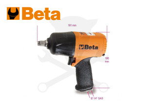 Légkulcs 1/2" 1750 Nm - narancs-fekete - Beta