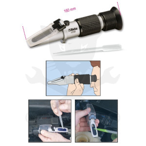 Refraktométer-fagyálló, akkusav, ablakmosó, AdBlue folyadékmérő Beta