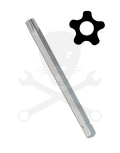 Bit ötágú torx T-25 88 mm lyukas Genius