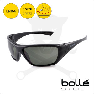 Védőszemüveg Bollé Hustler füstszínű, napszemüveg fazon