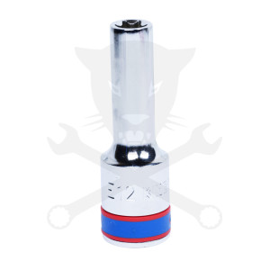 Dugókulcs - crowafej 1/2" belső torx hosszított E12 KingTony