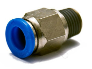 Levegős csatlakozó műanyag csőhöz 8 mm - KM 3/8