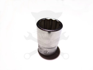 Dugókulcs - crowafej 1/2" 12 szög normál 20 mm Genius