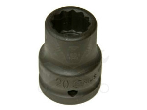 Légkulcsfej 3/4" 12 l.n. 30-as Genius