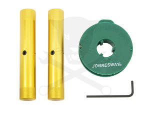 Szélvédőkivágó szerszám készlet drótos Jonnesway